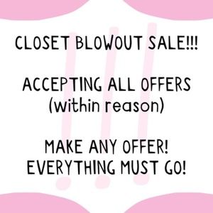everything must go :)